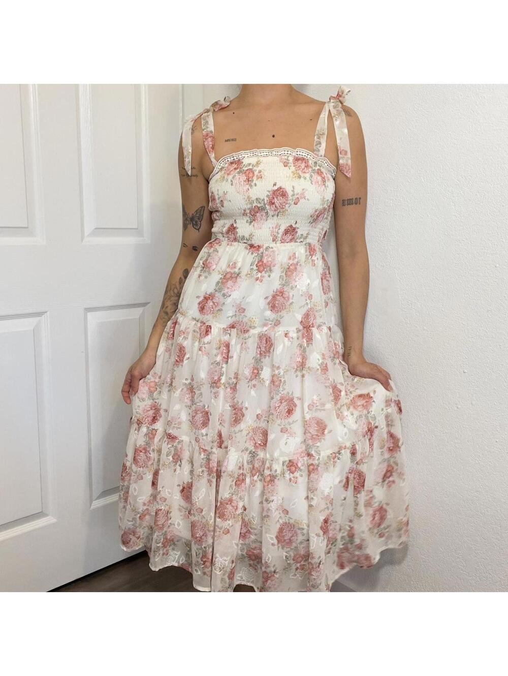 Floral Midi Dress